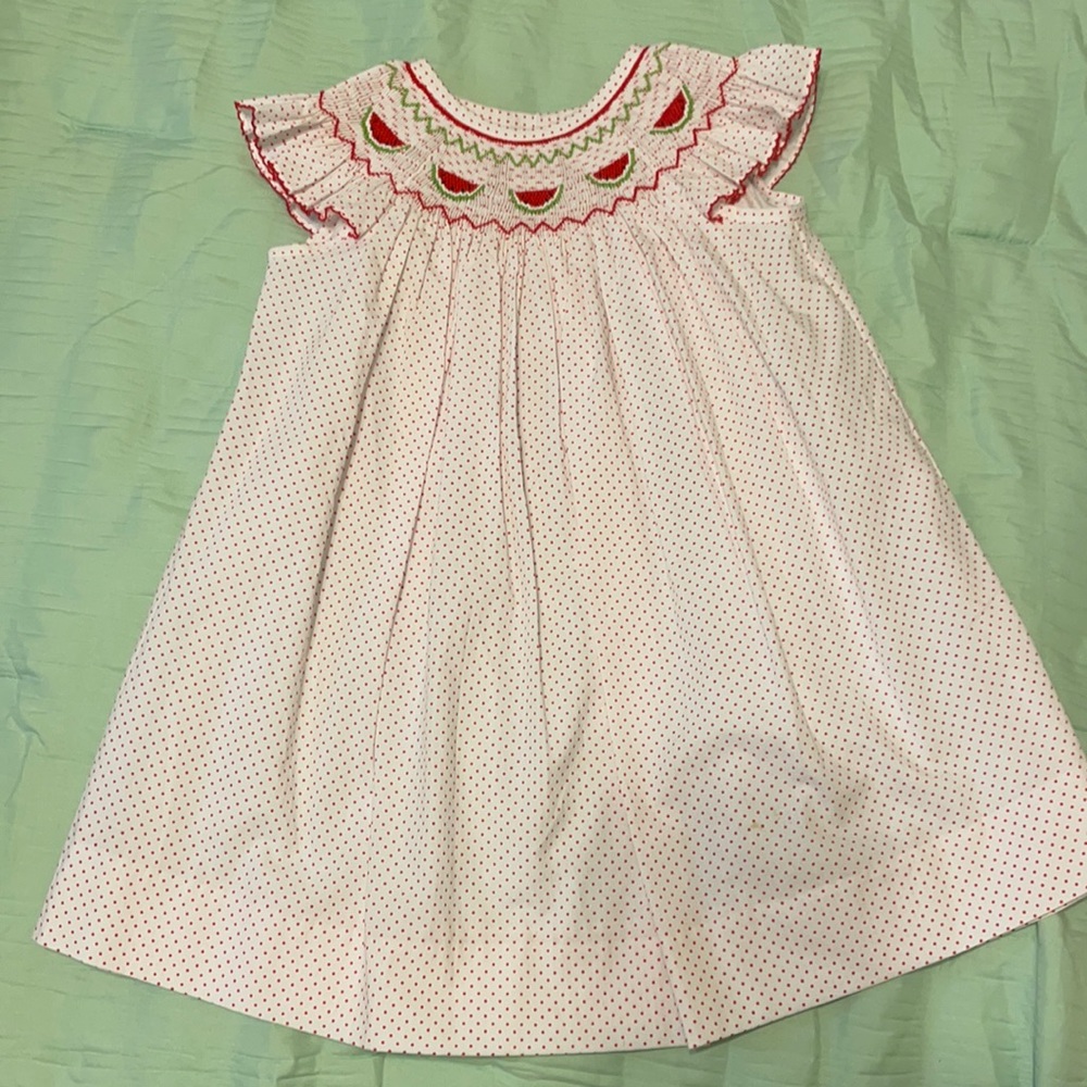Stitchy fish dress